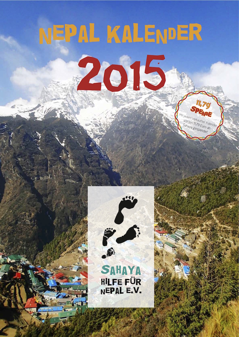 Kalender 15 Sahaya Hilfe Fur Nepal E V