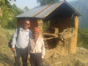 Earthquake affected area of Dhading district (310)