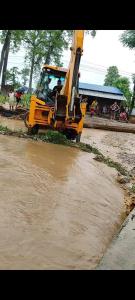 Überschwemmung in Chitwan